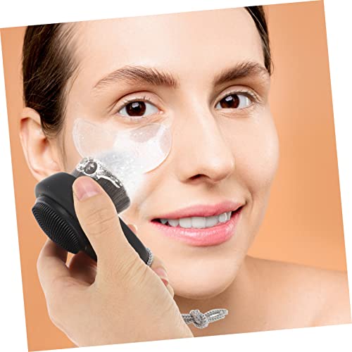 Brosse nettoyage visage manuelle en silicone DOITOOL : lot de 4 brosses exfoliantes