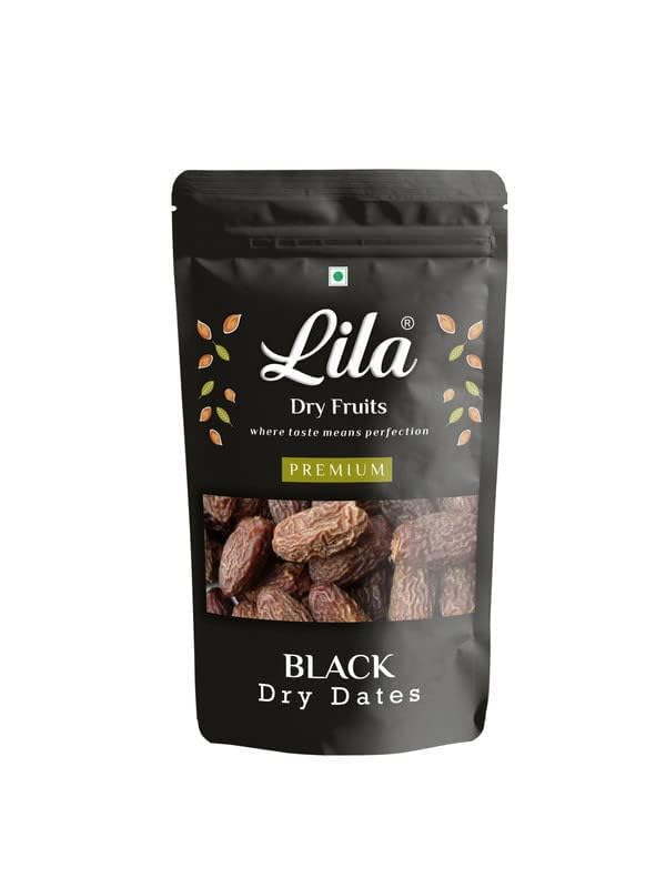LILA DRY FRUITS Premium International Dates (400 grams) | Healthy & Nutritious Snack | Rich in Vitamins & Minerals | Natural Sweetener | Kala Chuara | Khajoor or Khajur Dry Fruit