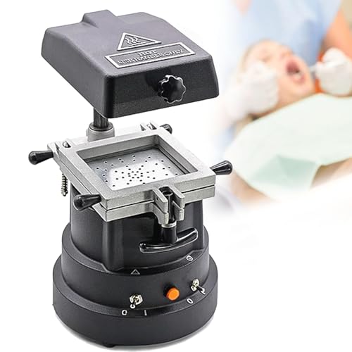 Generico Macchina Automatica per termoformatura Dentale per cliniche e Laboratori, Alta Potenza 1200W per apparecchi ortodontici e laminazione Dentale, apparecchiatura per termoformatura