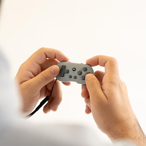 Image of CRKD ATOM - Collectible Keychain Controller for Nintendo Switch, PC, Mac, Mobile and Smart TV (OG Grey)