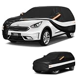 Holthly 10 Strati Telo Copriauto SUV per Kia Sportage（1994-2026）,100% Copertura Auto Impermeabile,Telo Copri Auto per Esterno,Impermeabile,Protezione UV,Antivento,Antipolvere