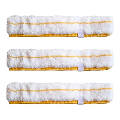 Image of Connecticut Solar 16 Inch Microfiber Cleaning Sleeve for Window & Solar Panel Cleaning - Microfiber Brush Refill (Pack of 3)