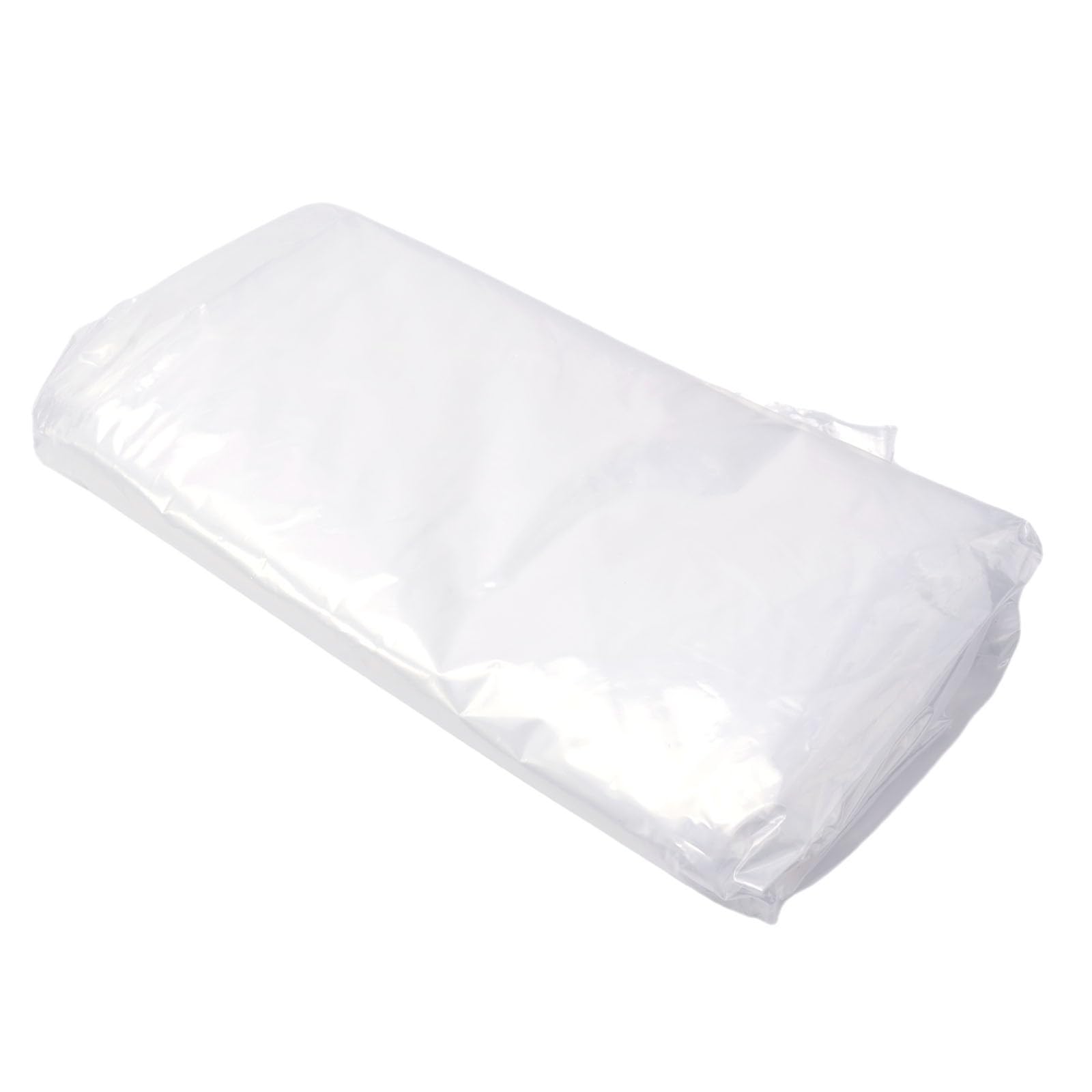 Polythène transparent pour bâche en plastique, 004 mm d'épaisseur, 2 m x 6 m ou 2 m x 10 m, toit de serre, châssis froid et jardin pour protection 2 x 6 m