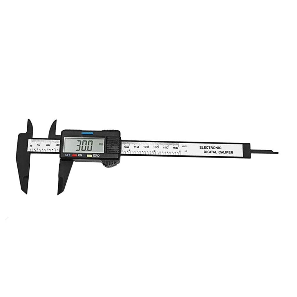 Linijka cyfrowa LCD 150mm 6 cali, suwmiarka z włókna węglowego, elektroniczna suwmiarka, przyrząd pomiarowy, nowy przyrząd