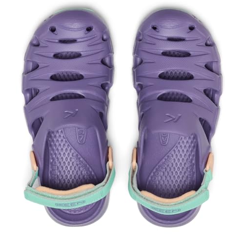 KEEN Unisex-Child Hyperflt Comfortable Slip On Lightweight Breathable Durable Sandals, Purple Haze/Peach Fuzz, 6 by KEEN - Used condition - Image 5