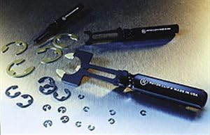 A-150 0.25 INCH Ring Size, 0.593 INCH TIP Length, 0.812 Blade Width, 2.218 Blade Length, RETAINING Ring APPLICATOR, Steel Material