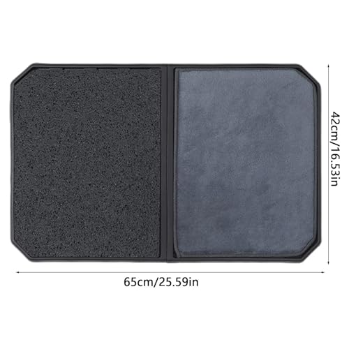 Alfombrilla universal para puerta para evitar manchas de barro en el suelo 2