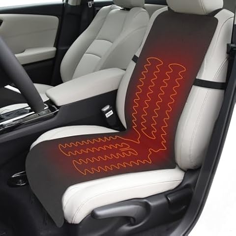 Mymyth Seat Cushion, Comfortable Seat Cover with Full Back and Seat, Universal Seat Cushion，Easy to Install and Store(Long Styles) Cover