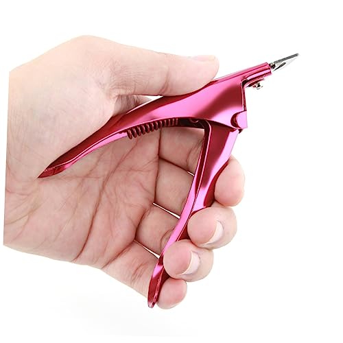 Outanaya 2pcs cortaúñas en U de acero inoxidable miniatura 3