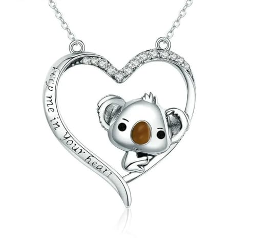Collier Koala argent anti-allergie résout les problèmes de peau