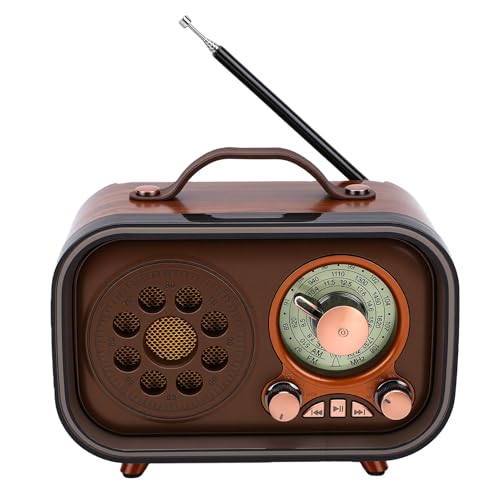 Radio portátil retro Tangxi AM FM SW Bluetooth miniatura 1