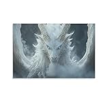 Photo Gallery knzvcxueh white drago quadro su tela quadro moderno shock tela di arte per camera da letto soggiorno bagno canvas impermeabile 12x18inch(30x45cm) Photo Gallery knzvcxueh white drago quadro su tela quadro moderno shock tela di arte per camera da letto soggiorno bagno canvas impermeabile 12x18inch(30x45cm)