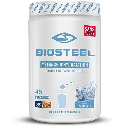 BioSteel Hydration Mix, Sugar-Free with Essential Electrolytes, White Freeze, 45 Servings Cover