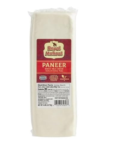 Royal Mahout Paneer Whole Milk Cheese 5lb