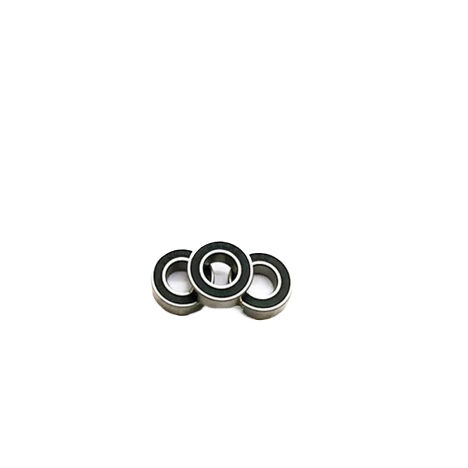 10 pièces ABEC-5 607-2RS 607 RS 607 2RS 607RS 7x19x6 Mm Miniature en Caoutchouc scellé roulement à Billes à Gorge Profonde(Size:607-2RS_ABEC 5)