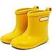 BAIYOU Kinder Gummistiefel Kinderschuh Baby Wasserdicht Schuhe (Alter 2-6 Jahre)