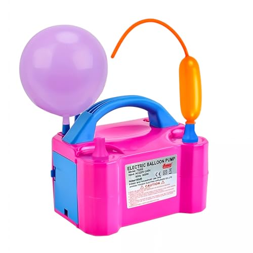 Party Propz 220V 600W Dual Nozzle Electric Air Balloon Pump Machine - Pack of...