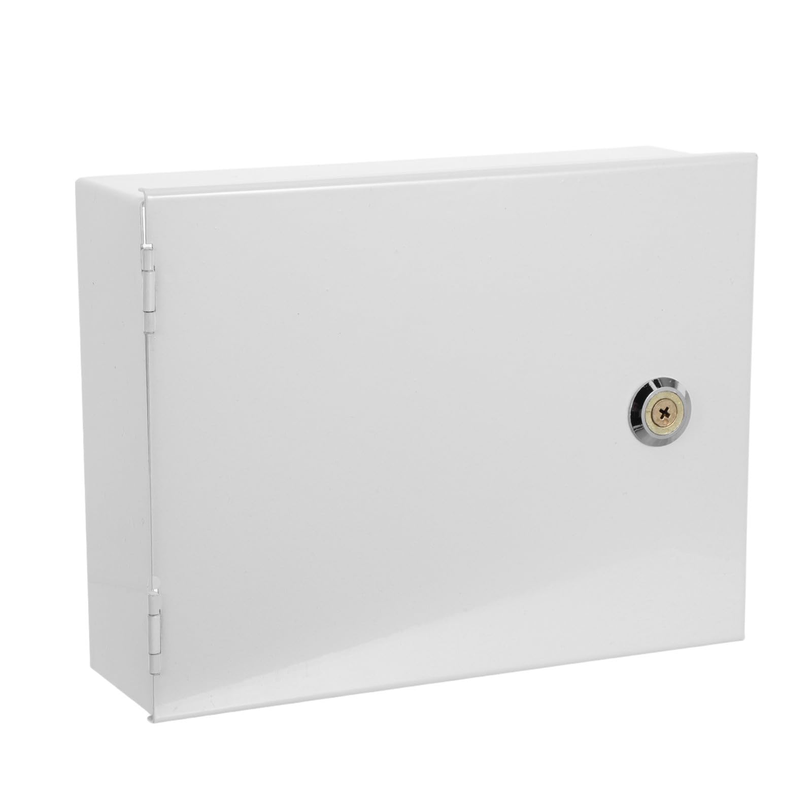 BESTOYARD Caja de Seguridad Hierro con Cerradura, para Panel de Alarma,