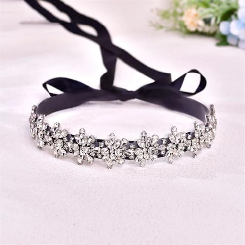 Women's Rhinestone Flower Belt Suitable For Daily Dress Birthday Party Dress Wedding Bridal Belt3