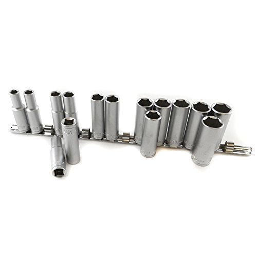 Douilles profondes 1/2 rail douille longue métrique CRV TE885