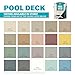 Dyco Pool Deck Waterborne Acrylic Stain - Tint Base, 1 Gallon, Concrete Stain for Pool Decks, Spa Areas, Patios, Walkways and Lanais, Resistant to Harsh Pool Chemicals