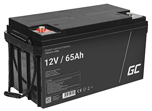 Green Cell® AGM 12V 65Ah Akku VRLA Blei-Batterie Bleiakku...