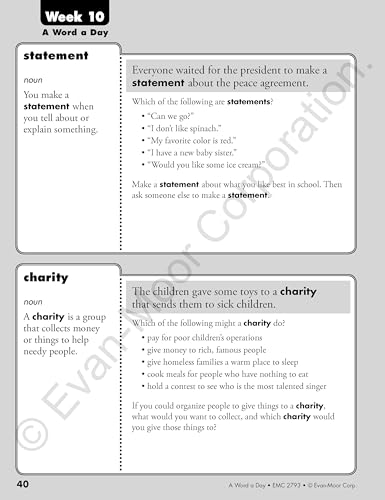 A Word a Day, Grade 3 Teacher Edition - Image 2