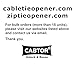 CABTOR® Cable Tie Opener (Authentic Product & Trusted Brand) | Unlock Zip Ties in 1 Second | Pocket-Sized & Stainless Steel Tool | 1 Count (Pack of 3)