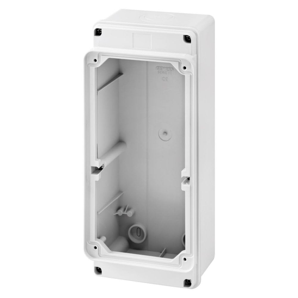Caja de tomacorriente blanca Gewiss GW66680N         para proteger conexiones 2