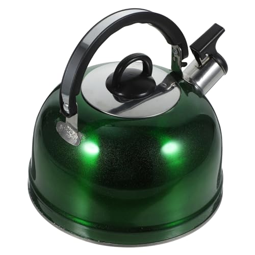 Mobestech Tetera Silbadora Inoxidable Hervidor Silbante Para Cocina Sonido Automático