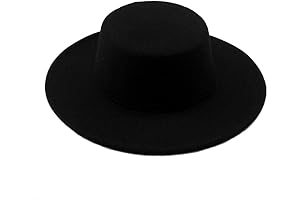 1PCS Unisex Flat Top V For Vendetta Fedora Hat