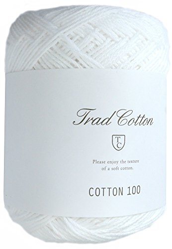 DARUMA トラッドコットン コットン100 毛糸 Col.1 25g 約108m