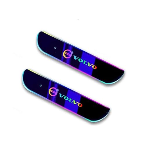 スカッフプレート ボルボ ステップガーニッシュ ドアステップ サイドステップサイドステップガードV90 S90 XC40 XC90 C70 XC90 XC60 S60L S60リシエンタ V60 7色 LED流れる アクリル製 自動変色 USB充電コード付