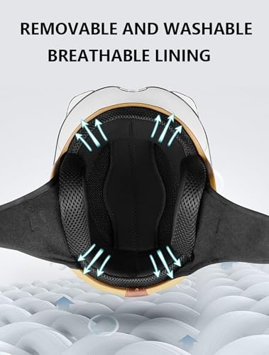 Casque moto jet bluetooth intégré avec visière rétractable et finition cuir - 5
