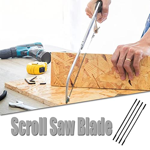 Chiyuyisen JJFS98 24 Pcs Scroll Saw Blade 10/15/18/24 Teeth Pinned Scroll Saw Blade Carbon Steel Tooth Scroll Saw Blade thumb #6