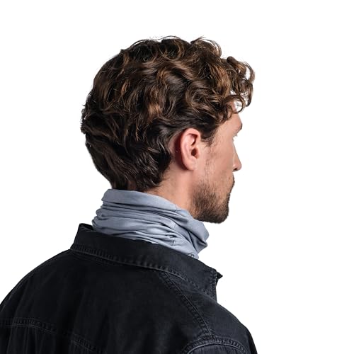 Image of Buff CoolNet UV Neck Gaiter, UPF 50 Sun Protection, Breathable, Versatile, Quick Dry Face Mask, Solid Colors, Adult Size