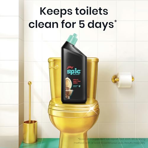 Image of Toilet Cleaner - 525ml (Pack of 3) | Disinfectant Toilet Cleaner | Original | Kills 99.9% Germs