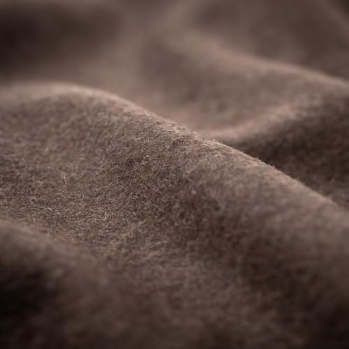 Image of Arcturus Military Wool Blanket - 4.5 lbs, Warm, Thick, Washable, Large 64 inch x 88 inch - Great for Camping, Outdoors, Sporting Events, and Survival Kits (Chocolate)
