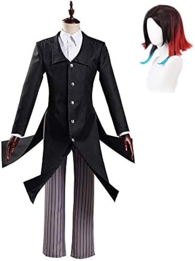 Q⑧2 鬼滅の刃 下弦之一 魘夢 えんむ  cosplay コスプレ 衣装 無限 61FyA3M-NBL._UF350,350_QL50_.jpg