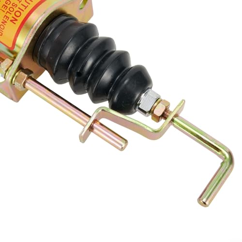 Électrovanne d'arrêt 12V DC solénoïde de carburant compatible Yanmar 1502-12C7U2B2S1 - 7