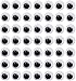 DECORA 6mm Round Wiggly Toy Eye with Self-adhesive 1000 Pieces