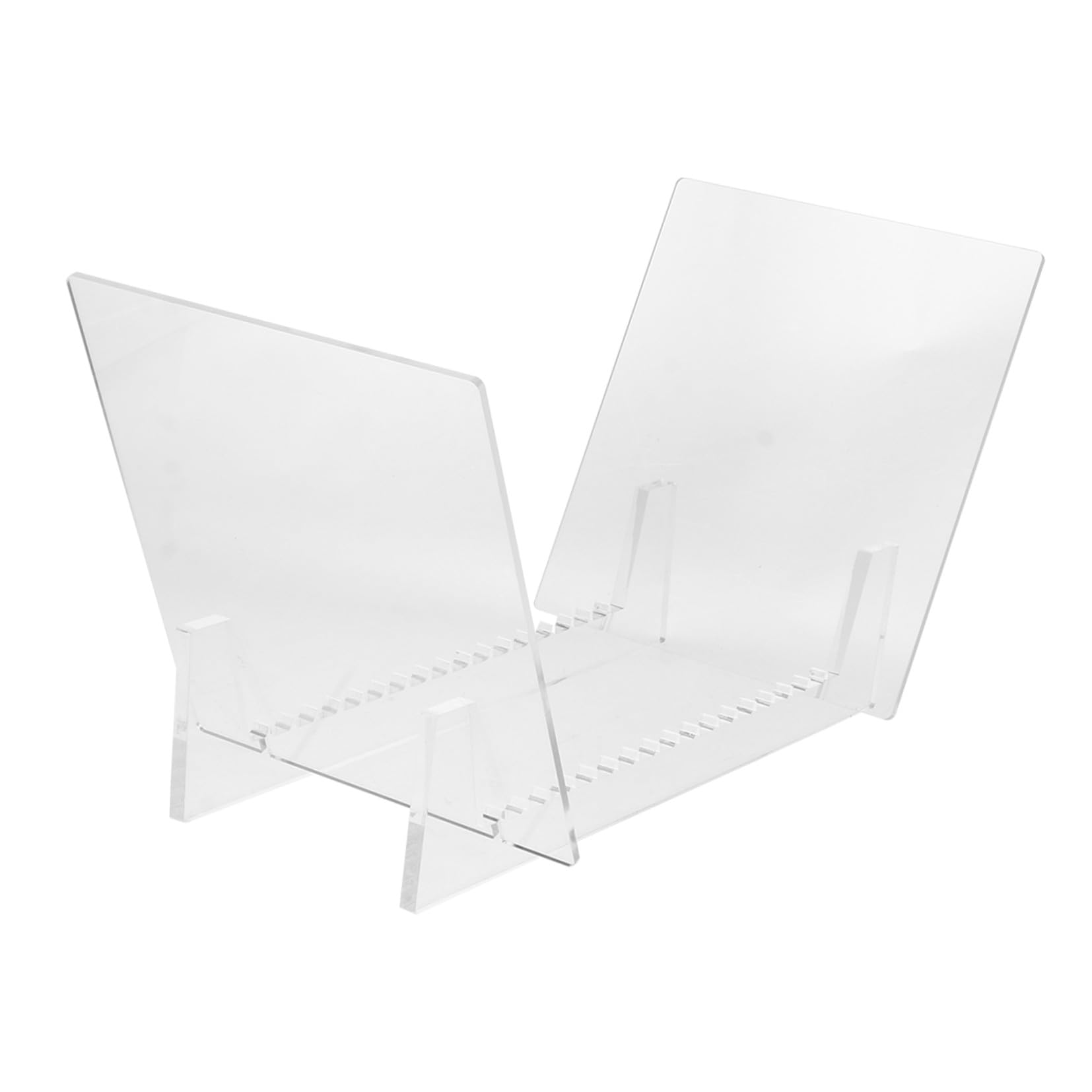 Supporto per dischi in vinile acrilico, elegante supporto per album per casa e negozio, perfetto per collezionisti e amanti della musica