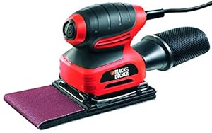 Black and Decker KA400L-QS Schleifmaschine, 1/4 Blatt, 220 W, 230 V