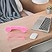 Cocoarm Retro Phone Handset, 3.5mm Sound Plug Multifunction Radiation Proof Handheld Cell Phone Receiver for Landline Phones, Mobile Phones, Computers (LightPink)