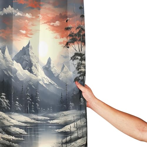 Rideau de douche imperméable 183x183 cm lavable avec crochets