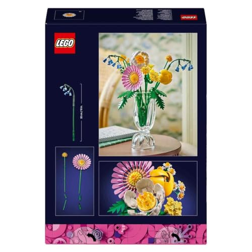 Botanique 10347 Petit bouquet ensoleillé, Fleurs artificielles, des 9 ans - Lego - Immagine 3
