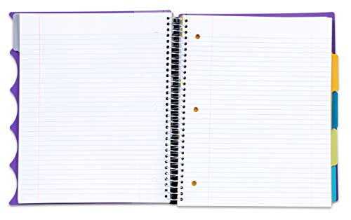 Carnet à spirale personnalisable de qualité supérieure Mintra Office violet