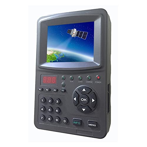 Buscador de satélites, Buscador de satélite Digital KPT 968HD Meter 3.5 TFT LED DVB-S2 DVB-S Sat Finder MPEG-4 1080P Full HD Satfinder portátil KPT-968G para Ajustar la Antena parabólica