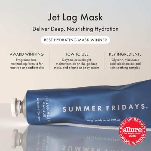 How to Make Pores Smaller After 50: A Realistic Guide How to Minimize Pores 10 Summer Fridays Jet Lag Mask - Hydrating Face Moisturizer + Mask - Enriched with Hyaluronic Acid, Niacinamide, Glycerin + Antioxidants Helps Nourish Skin for a Renewed + Radiant Complexion (2.25 Oz)
