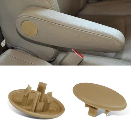 2PCS Armrest Cover Cap, Seat Parts Replacement for 07-19 Chevy Tahoe Black - Picture 18 of 19